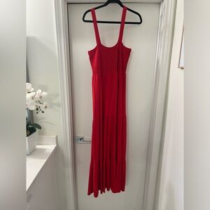 Loft Red Sundress